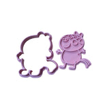 Hubbe Cookie Cutter - Peppa Pig - Daddy Pig