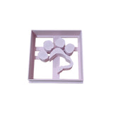 Hubbe Cookie Cutter - Dog Paw Square