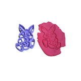 Hubbe Cookie Cutter - Easter Bunny Holding an Egg