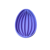 Hubbe Cookie Cutter - Easter Egg with Vertical Lines