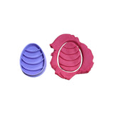 Hubbe Cookie Cutter - Easter Egg with Curved Lines