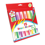 Kid Create Brush Markers 12