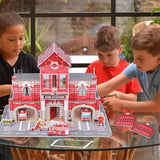 Fiesta 3D Fire Station Construction Puzzle