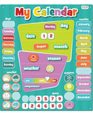 Fiesta Blue Magnetic Calendar