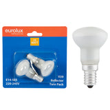 Eurolux - E14 25W R39 Reflector Incandescent (Twin Pack)