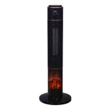 Goldair PTC Fan Heater With Fireplace Effect + RMT GPTC-9200R