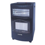 Goldair 3 Panel Gas / Electric Heater - Silver GBGH-420BB