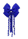 10 Piece Spiral Ribbon Hair Bow Clips