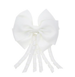 10 Piece Spiral Ribbon Hair Bow Clips