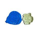 Hubbe Cookie Cutter - Happy Father's Day Cursive