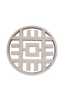Wooden Geometric Grid Coaster