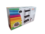 Art & craft trolley on wheels 68x35x22cm