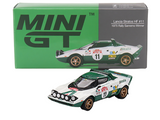 Mini GT Lancia Stratos HF 1975 Rally Sanremo Winner 1:64 Model