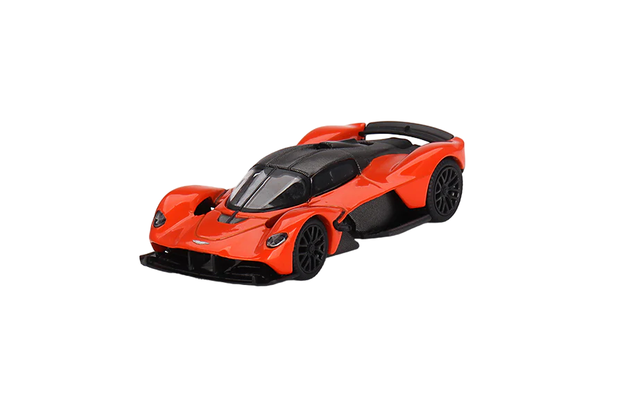 Mini GT Aston Martin Valkyrie Maximum Orange 1:64 Model