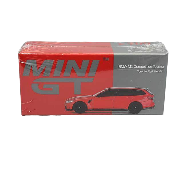 Mini GT BMW M3 Competition Touring Toronto Red Metallic 1:64 Model