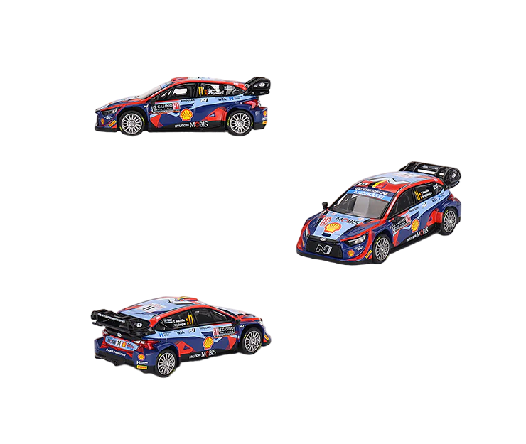 Mini GT Hyundai i20 N Rally1 2023 Rally MonteCarlo 1:64 Model