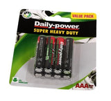 Daily-Power Super Heavy Duty AAA 8pce blister