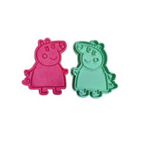 Hubbe Cookie Cutter - Peppa Pig - Mummy Pig