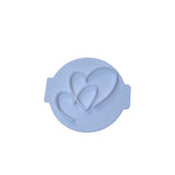 Hubbe Cookie Cutter - Overlapping Hearts Embosser