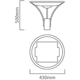 Eurolux - SOLAR PLAZA STREET LIGHT LED 35 W