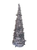 Collapsible Christmas Tree with Baubles 1.2m