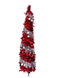 Collapsible Two Tone Christmas Tree - 1.2m