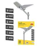 Radiant - SOLAR STREET LIGHT RADAR SENSOR LED 16W = TRADITIONAL 400W