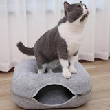 Pet Cat Cave Felt Square (47x47x20cm)