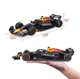 Bburago 1:18 Formula 1 Red Bull Racing RB19 2023 Max Verstappen Model Car (ABU DABI)