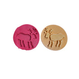 Hubbe Cookie Cutter - Reindeer Embosser