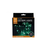 LIGHT LED-20x GREEN ROPE 2m