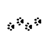 JEM Stencil - Paw Prints (90 x 45mm / 3.5 x 1.7”)