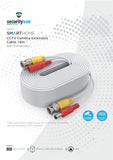 Securityvue Smarthome CCTV Camera Extension Cable 18m With Connectors SVEXT1