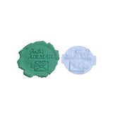 Hubbe Cookie Cutter - Santa's Air Mail Embosser