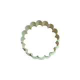 Hubbe Cookie Cutter - Scalloped Circle Large