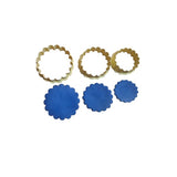 Cookie Cutter - Scalloped Circle Set of 3