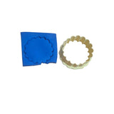 Hubbe Cookie Cutter - Scalloped Circle Small