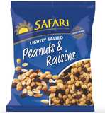 Safari Lightly Salted Peanuts & Raisins - 150g