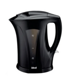 Ideal 1.7L Auto Kettle Black IDAK-501B