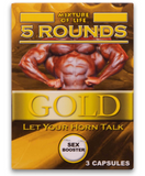 5 Rounds Gold Capsules 3's