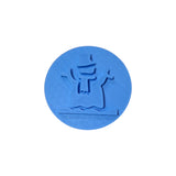 Hubbe Cookie Cutter - Snowman Embosser