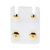 Gold Plated Stainless Steel Surgical Stud Earrings