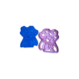 Cookie Cutter - Stitch with Small Hearts