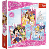 Trefl 3 In 1 Enchanted Princess Puzzle
