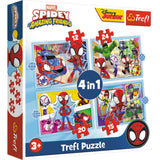 Trefl 4 In 1 Spidey Team Puzzle