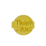 Hubbe Cookie Cutter - Thank You Embosser