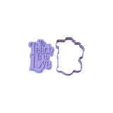 Hubbe Cookie Cutter - To Teach is to Love