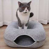 Pet Cat Cave Felt Square (47x47x20cm)