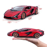 Maisto Lamborghini Sian FKP 37 Red 1:18 Model