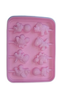 Baby Dinosaur silicone lollipop mould 8pc
